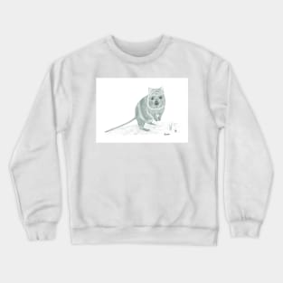 Happy little quokka 2 Crewneck Sweatshirt